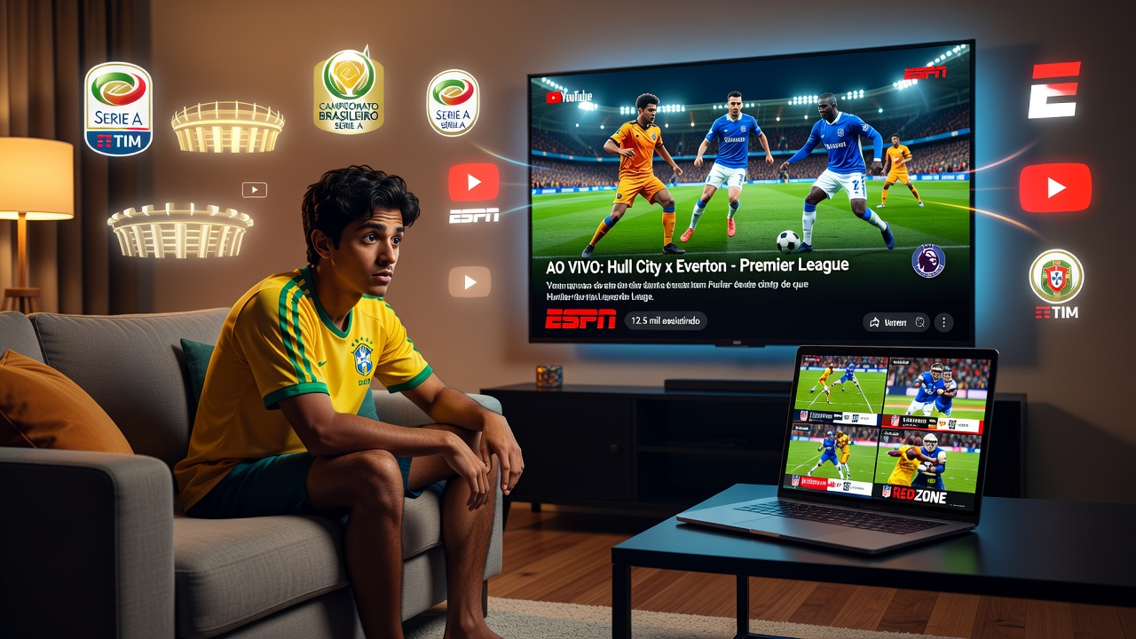 ESPN Retoma Futebol Europeu Gratuito no YouTube Após Pausa