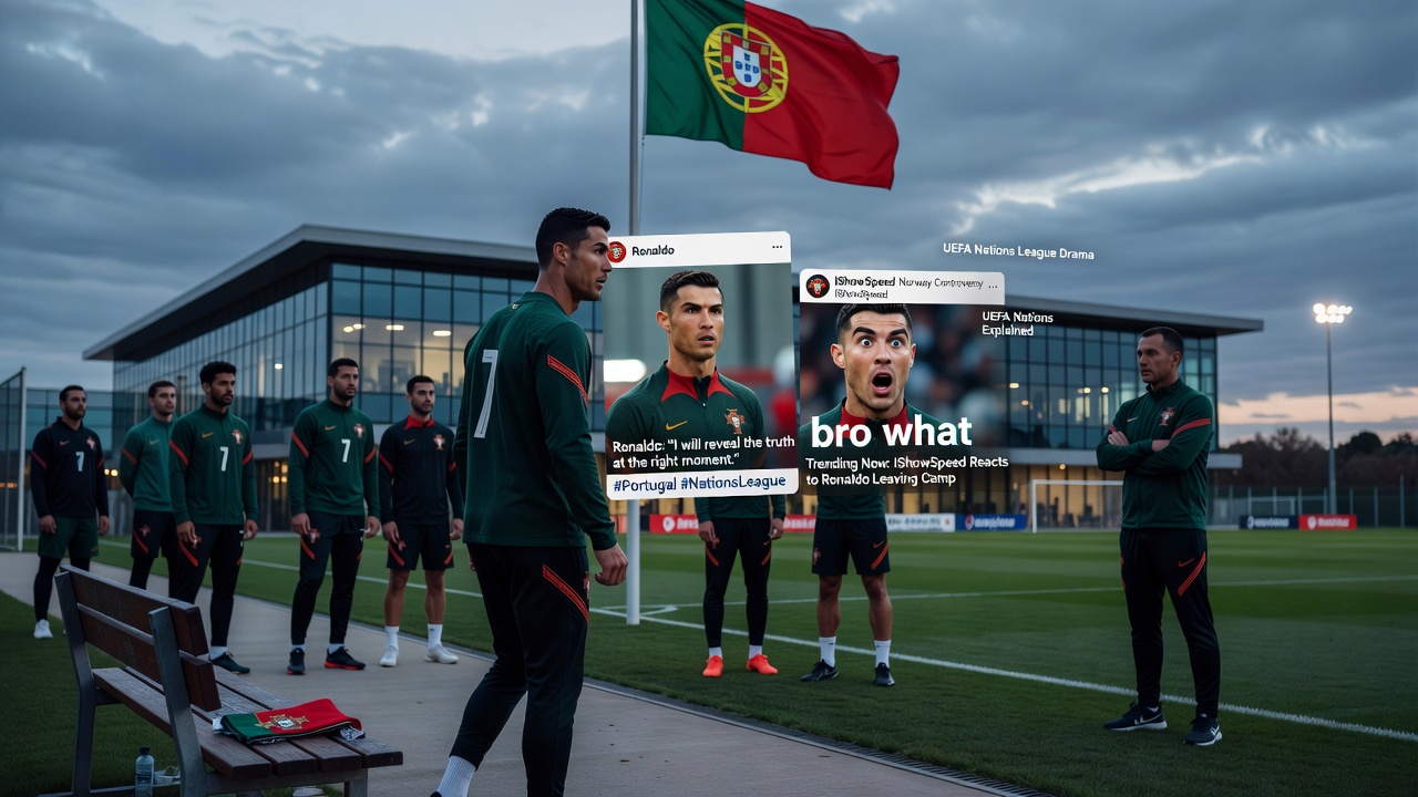 Ronaldo Deixa Concentração de Portugal e Promete Explicações
