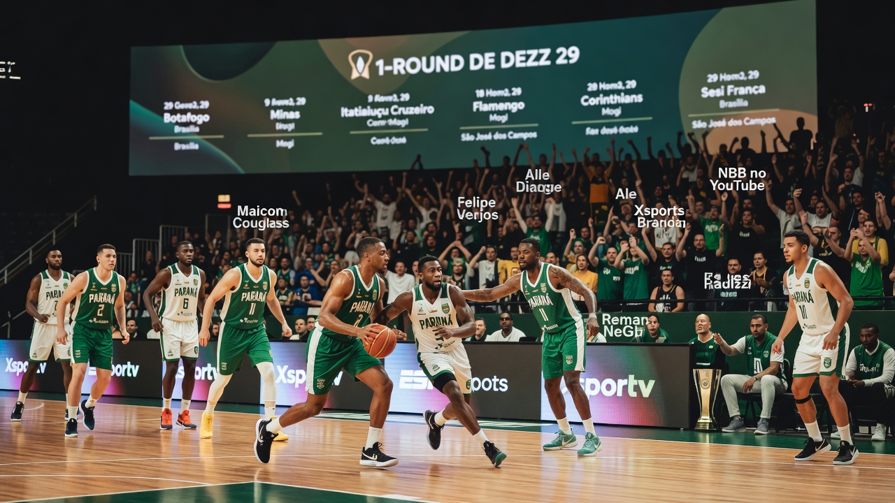 Pato Basquete Divulga Tabela do Primeiro Turno do NBB 2026/27