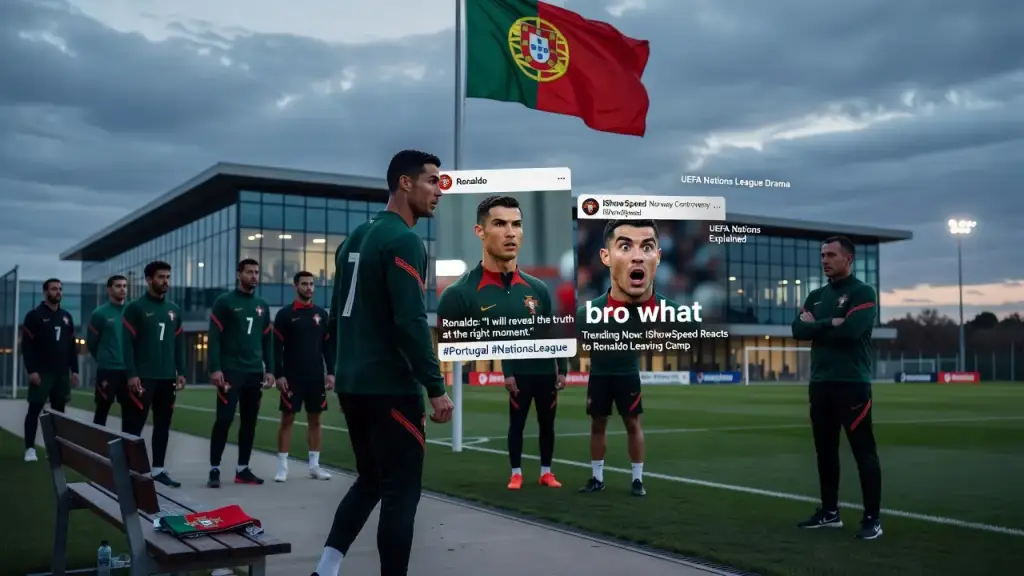 Ronaldo Deixa Concentração de Portugal e Promete Explicações